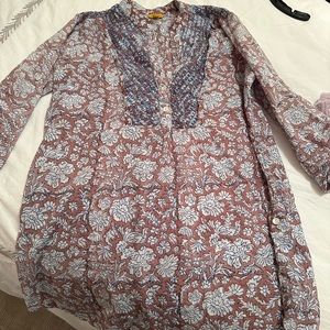 Roberta roller rabbit cover-up, or top